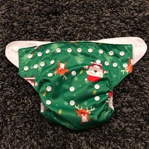 NWOT Christmas Cloth Diaper (Pocket) #3
